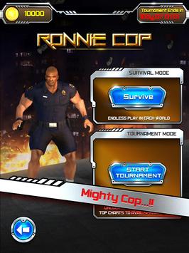 Ronnie Cop banner