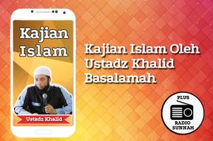 Khalid Basalamah Kajian Sunnah & Radio Sunnah plakat