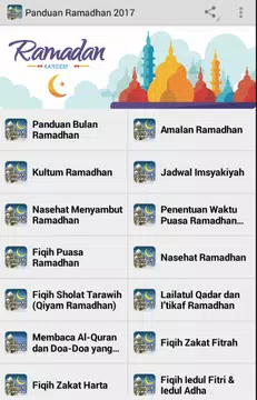 Screenshot 1 for Panduan Bulan Ramadhan
