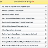 Kumpulan Ceramah Remaja Islam screenshot 1