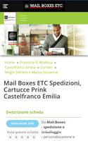 برنامه‌نما Mail Boxes ETC. عکس از صفحه