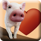 Cerdito in Love Zeichen