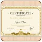 Certificate Creator ikona