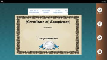 Certificate Creator imagem de tela 3