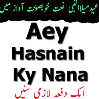 Ay Hasnain k Nana Milad Naat poster