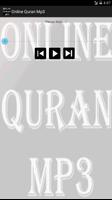 Online Quran Mp3 capture d'écran 1