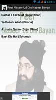 Pir Naseer ud din Naseer bayan Plakat