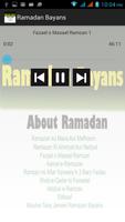 Ramadan Bayan screenshot 1