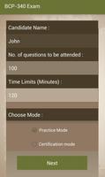 CT  BCP-340 BlackBerry Exam screenshot 1