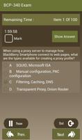 CT  BCP-340 BlackBerry Exam screenshot 2