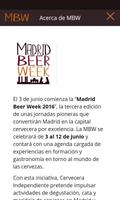 Madrid Beer Week скриншот 2