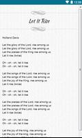 Gospel Lyrics capture d'écran 3