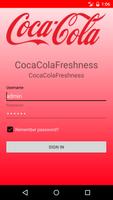 Coca Cola Product Freshness โปสเตอร์