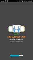 Free business card Affiche