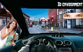Real Taxi Tourist Drive Simulator โปสเตอร์