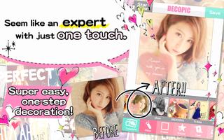 DECOPIC,Kawaii PhotoEditingApp โปสเตอร์