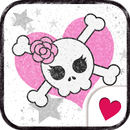 APK Cute wallpaper★cute pink skull