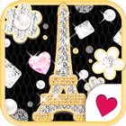 Cute wallpaper★jewelry Paris-icoon