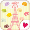 ”Cute wallpaper★macaron paris