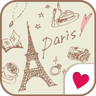 Cute wallpaper★milky paris Zeichen