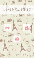 Cute wallpaper★milky paris Screenshot 2