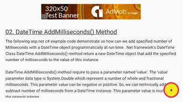 C# DateTime Examples capture d'écran 1