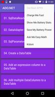 Tutorials For ADO.NET C# 截圖 1