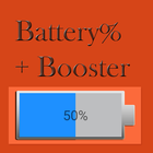 Battery Percentage + Booster आइकन