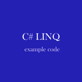Tutorials For C# LINQ