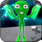 Green Scary Alien Rescue Missions Survival Zeichen