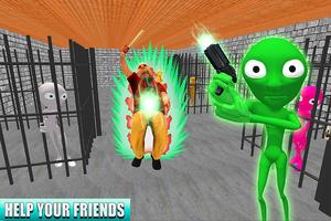 Green Scary Alien Rescue Missions Survival Screenshot 1