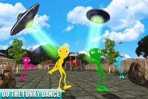Green Scary Alien Rescue Missions Survival Screenshot 2