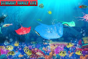 Stingray Water Family Simulator Plakat