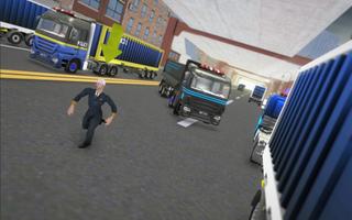 Mad Police Truck Simulator 16 Affiche