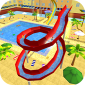 Aqua Waterslide Rush Racing Download gratis mod apk versi terbaru