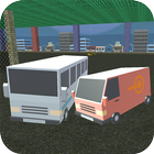 Blocky Bus Battle: Holo Rider 3D アイコン