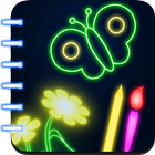 Glow Draw Book icône