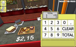 Cash Register: Kids Restaurant 截图 1