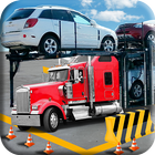 Heavy Truck Car Cargo Transporter - Truck drive আইকন