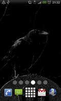 3 Schermata Black Crow Live Wallpaper