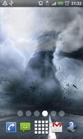 Tornado Storm Live Wallpaper Background Theme LWP 海報