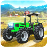 Drive Tractor Trolley Simulator : Farming Tractor icône