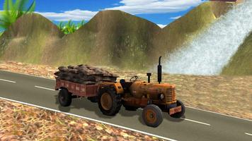 Drive Tractor Trolley Simulator : Farming Tractor اسکرین شاٹ 2