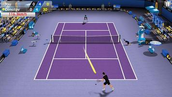 Le tennis chiquenaudé 3D capture d'écran 3