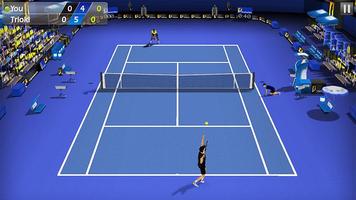 เทนนิสยอดนิ้วมือ 3D - Tennis โปสเตอร์
