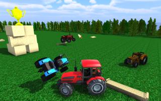 Toy Farming Tractor Battles 3D imagem de tela 1