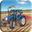 Heavy Tractor Land Farming : Drive Real Tractor icône