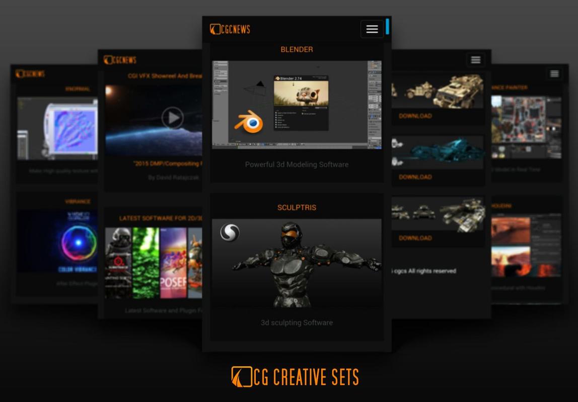 CG Creative Sets 2D 3D Artist for Android APK Download