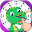 Uhrzeit lernen Spiele APK