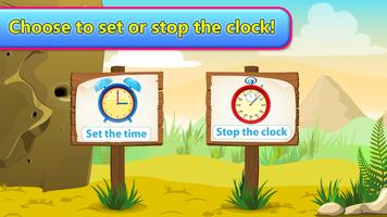 Telling Time - Clock Games اسکرین شاٹ 1